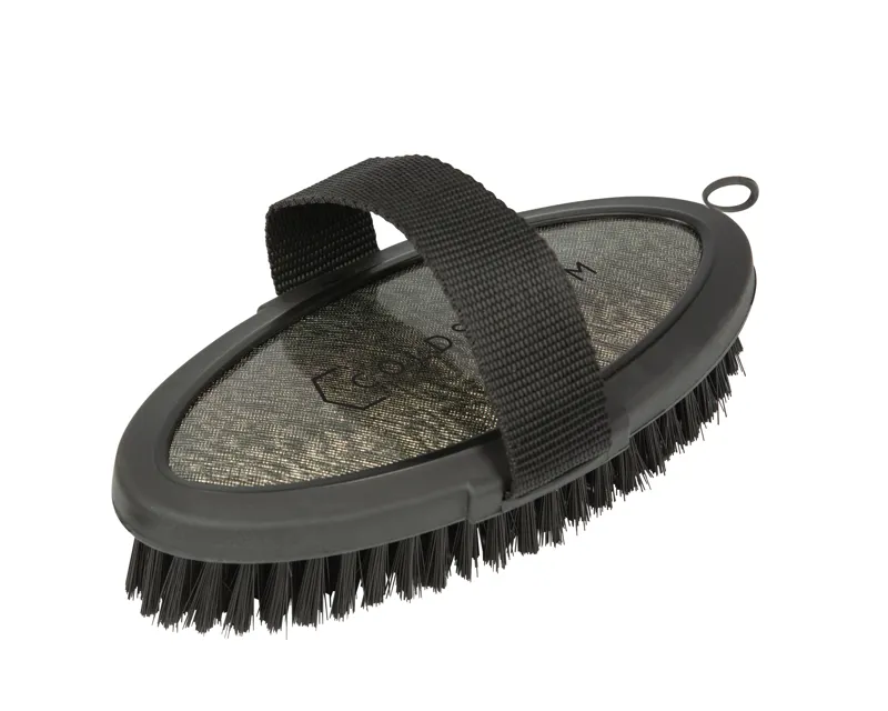 Coldstream Shine Body Brush - Black/Silver